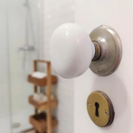 Apartamento White & Blue Vintage In Graca