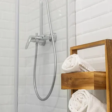 Apartamento White & Blue Vintage In Graca