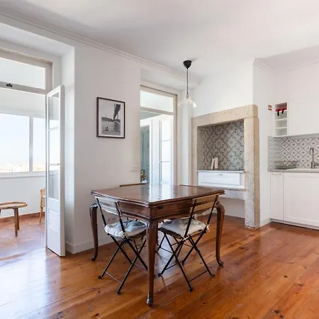 Art Gallery Graca 2Br With Blue Tiles & River View By Nestatlisbon *